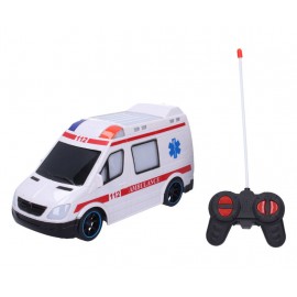 Auto sanitka RC na dálkové olvádání 21 cm