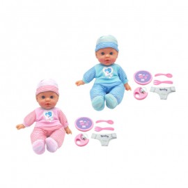 Miminko se zvuky a doplňky 41 cm