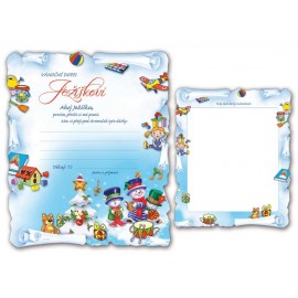 Vánoční dopis ježíškovi kluk