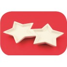 Keramická hvězda k dekoraci 17 cm