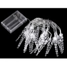 LED světelný řetěz rampouchy na baterie