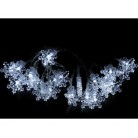 LED světelný řetěz vločky na baterie