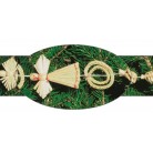 Vánoční řetěz slaměný 2m, TYP - J, č.10