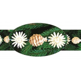 Vánoční řetěz slaměný 2m, TYP - c, č.3