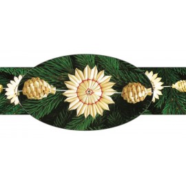 Vánoční řetěz slaměný 2m, TYP - e, č.5