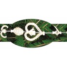 Vánoční řetěz slaměný 2m, TYP - g, č.7