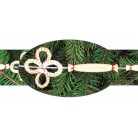 Vánoční řetěz slaměný 2m, TYP - h, č.8