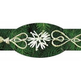 Vánoční řetěz slaměný 2m, TYP - I, č.9