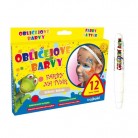 Barva na obličej MFP bílá