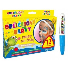 Barva na obličej MFP světle modrá