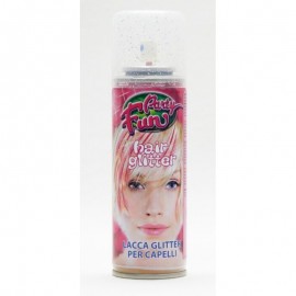 Glitry na vlasy STŘÍBRNÝ