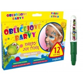 Barva na obličej MFP zelená