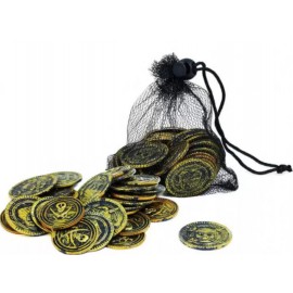 Mince pirátské v síťce 30 ks