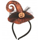 Čelenka čarodějnice oranžová s dýní