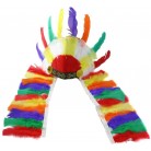 Čelenka indiánská barevná