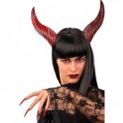 Čertovské rohy maxi červené