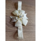 Čelenka pro miminka krémová