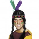 Indiánská čelenka s dvěma péry