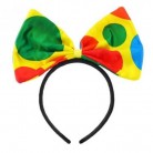 Klaunská čelenka s puntíky