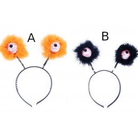 Čelenka tykadla Halloween čaroděj