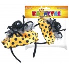 Čelenka puntíkatá s pavoukem dospělá