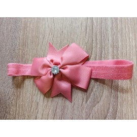 Čelenka pro miminka starorůžová