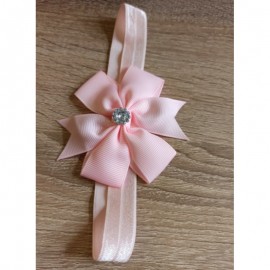 Čelenka pro miminka světle růžová
