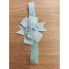 Čelenka pro miminka světle modrá