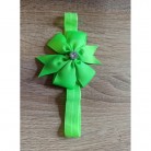 Čelenka pro miminka zelená