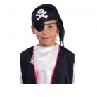 Pirátská čepice černá