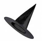Karnevalový klobouk čarodějnický černý