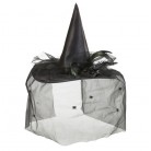 Čarodějnický klobouk černý luxusní