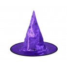 Klobouk čarodějnický fialový dětský
