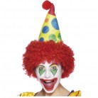 Klobouk Klaun s parukou