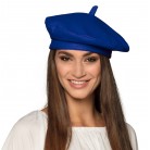 Modrá čepice rádiovka (baret)