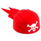 Pirátská čepice červená