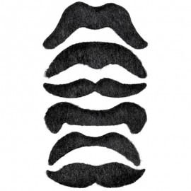 Kníry černé samolepící, 6 ks