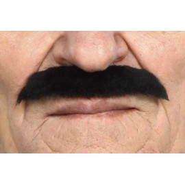 Knír krátký černý