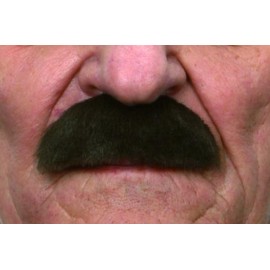 Knír rovný hnědý