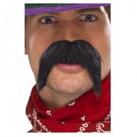 Knír Gringo černý