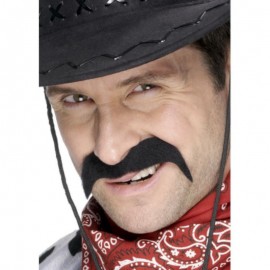 Knír Kovboj černý