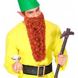 Zrzavé dlouhé vousy