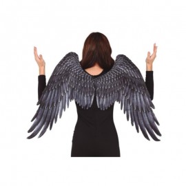 Křídla černá z tkaniny