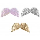 Andělská křídla 22x44 cm bílé duhové