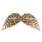 Andělská křídla 22x44 cm bílé duhové