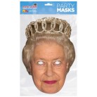 Papírová maska - Královna Alžběta II