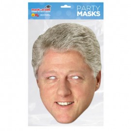 Papírová maska - Bill Clinton