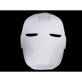 Karnevalová maska - škraboška k domalování Iron Man