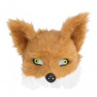 Maska liška plyšová