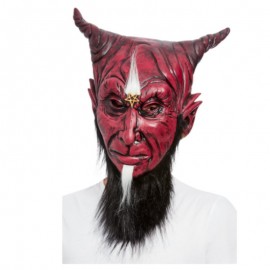 Maska Čert č. 2 s kozí bradkou